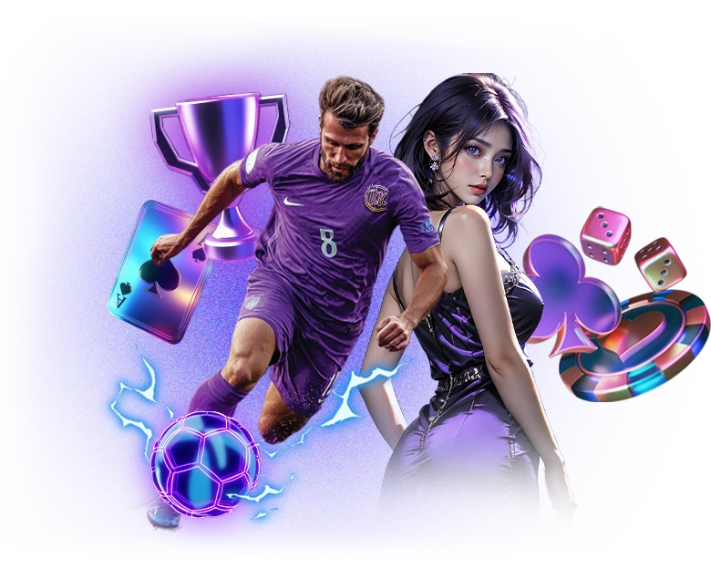 Passion graphic for exciting casino experience.